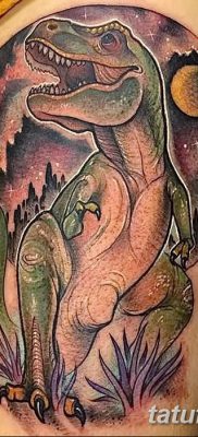 снимка на татуировка на динозавър от 18.08.2017 г. №185 - Татуировка на динозавър_