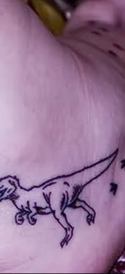 снимка на татуировка на динозавър от 18.08.2017 г. №186 - Татуировка на динозавър_