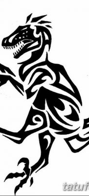 снимка на татуировка на динозавър от 18.08.2017 г. №191 - Татуировка на динозавър_