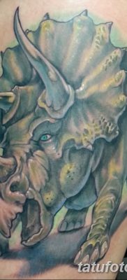 снимка на татуировка на динозавър от 18.08.2017 г. №201 - татуировка на динозавър_