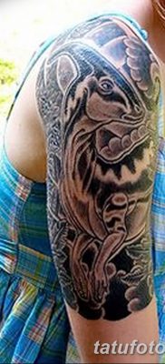 снимка на татуировка на динозавър от 18.08.2017 г. №211 - Татуировка на динозавър_