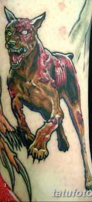 صورة وشم دوبيرمان بتاريخ 18/08/2017 №104 - وشم دوبيرمان