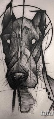 صورة وشم دوبيرمان بتاريخ 18/08/2017 №021 - وشم دوبيرمان