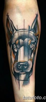 صورة وشم دوبيرمان بتاريخ 18/08/2017 №024 - وشم دوبيرمان