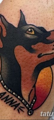 صورة وشم دوبيرمان بتاريخ 18/08/2017 №090 - وشم دوبيرمان