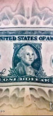 татуировка доларова снимка (значение) - примерна рисунка - 058