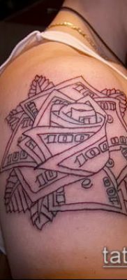 татуировка доларова снимка (значение) - примерна рисунка - 057