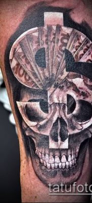 татуировка доларова снимка (значение) - примерна рисунка - 050