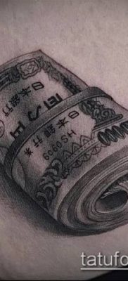 татуировка доларова снимка (значение) - примерна рисунка - 035