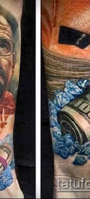 татуировка доларова снимка (значение) - примерна рисунка - 028