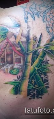 صورة منزل وشم (قيمة) - مثال على رسم وشم مثير للاهتمام - 054