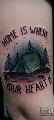 صورة منزل وشم (قيمة) - مثال على رسم وشم مثير للاهتمام - 049