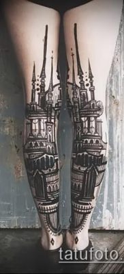 صورة منزل وشم (قيمة) - مثال على رسم وشم مثير للاهتمام - 045