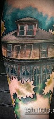 صورة منزل وشم (قيمة) - مثال على رسم وشم مثير للاهتمام - 040