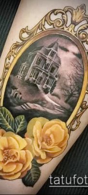 صورة منزل وشم (قيمة) - مثال على رسم وشم مثير للاهتمام - 035