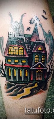 صورة منزل الوشم (معنى) - مثال على رسم وشم مثير للاهتمام - 034