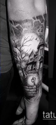 صورة منزل وشم (قيمة) - مثال على رسم وشم مثير للاهتمام - 008