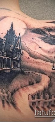 صورة منزل وشم (قيمة) - مثال على رسم وشم مثير للاهتمام - 005