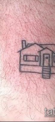 صورة منزل وشم (قيمة) - مثال على رسم وشم مثير للاهتمام - 004