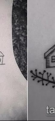 صورة منزل وشم (قيمة) - مثال على رسم وشم مثير للاهتمام - 003