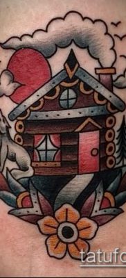 صورة منزل وشم (قيمة) - مثال على رسم وشم مثير للاهتمام - 001