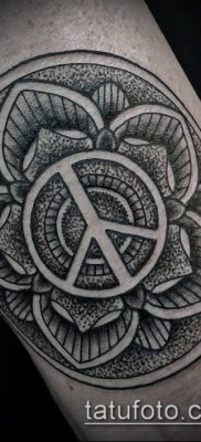 fotó tetoválás dotwork (tetoválás) (érték) - példa rajz - 125