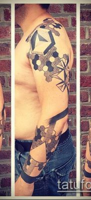 fotó tetoválás dotwork (tetoválás) (érték) - példa rajz - 135