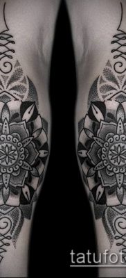 fotó tetoválás dotwork (tetoválás) (érték) - példa rajz - 140