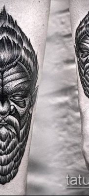 fotó tetoválás dotwork (tetoválás) (érték) - példa rajz - 147