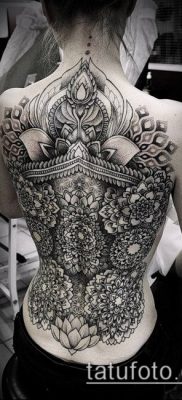 fotó tetoválás dotwork (tetoválás) (érték) - példa rajz - 154