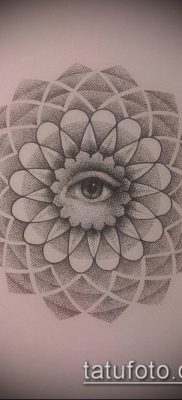 fotó tetoválás dotwork (tetoválás) (érték) - példa rajz - 159