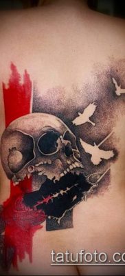 fotó tetoválás dotwork (tetoválás) (érték) - példa rajz - 160