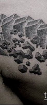 fotó tetoválás dotwork (tetoválás) (érték) - példa rajz - 166