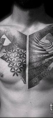 fotó tetoválás dotwork (tetoválás) (érték) - példa rajz - 176