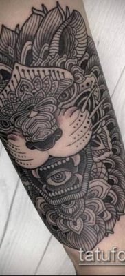 fotó tetoválás dotwork (tetoválás) (érték) - példa rajz - 179