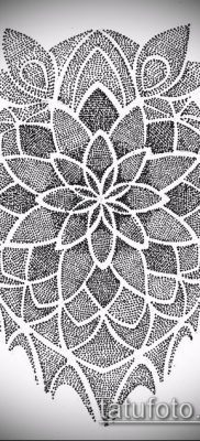 fotó tetoválás dotwork (tetoválás) (érték) - példa rajz - 182