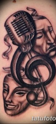 fotó tetoválás két maszk kelt 2017.12.21. №050 - tetoválás két maszk -