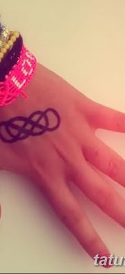 fotografija tetovaže dvostruke beskonačnosti od 09.12.2017. №097 - tetovaža dvostruka beskonačnost -