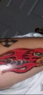 harkály tetoválás fotó (jelentése) - egy példa egy érdekes tetoválási rajzra - 064