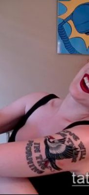 harkály tetoválás fotó (jelentése) - egy példa egy érdekes tetoválási rajzra - 063