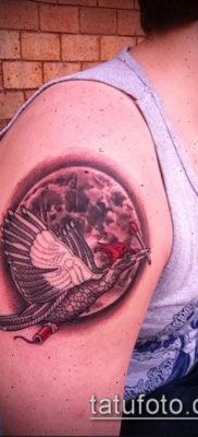 harkály tetoválás fotó (jelentése) - egy példa egy érdekes tetoválási rajzra - 060