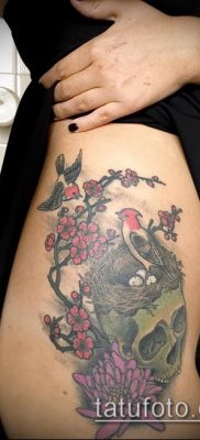 harkály tetoválás fotó (jelentése) - egy példa egy érdekes tetoválási rajzra - 044