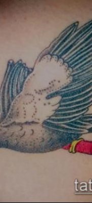 harkály tetoválás fotó (jelentése) - egy példa egy érdekes tetoválási rajzra - 043