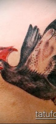 harkály tetoválás fotó (jelentése) - egy példa egy érdekes tetoválási rajzra - 042