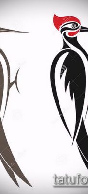 harkály tetoválás fotó (jelentése) - egy példa egy érdekes tetoválási rajzra - 031