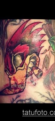 harkály tetoválás fotó (jelentése) - egy példa egy érdekes tetoválási rajzra - 026