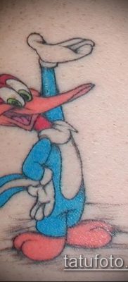 harkály tetoválás fotó (jelentése) - egy példa egy érdekes tetoválási rajzra - 022