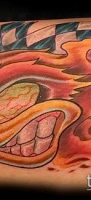 harkály tetoválás fotó (jelentése) - egy példa egy érdekes tetoválási rajzra - 018