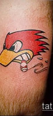 harkály tetoválás fotó (jelentése) - egy példa egy érdekes tetoválási rajzra - 015