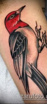 harkály tetoválás fotó (jelentése) - egy példa egy érdekes tetoválási rajzra - 004